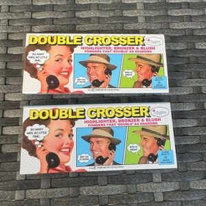 theBalm Double Crosser Palette - Highlighter, Bronzer & Blush